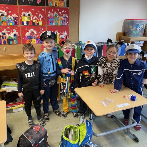 Fasching Erstklässler