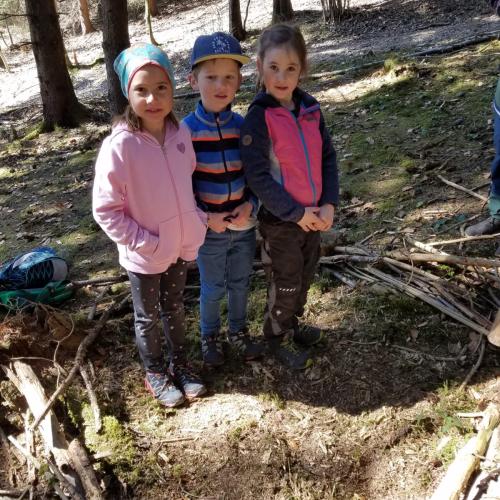 Kinder der 1. Klasse