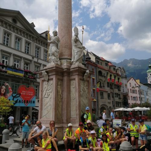 Eisessen an einem heißen Tag