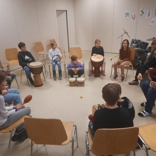 Instrumente ausprobieren