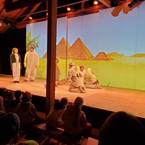 Nelson und Gabriel treffen das Kamel und das Dromedar