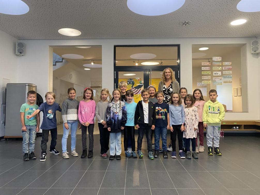 Klassenfoto der 2. Klasse