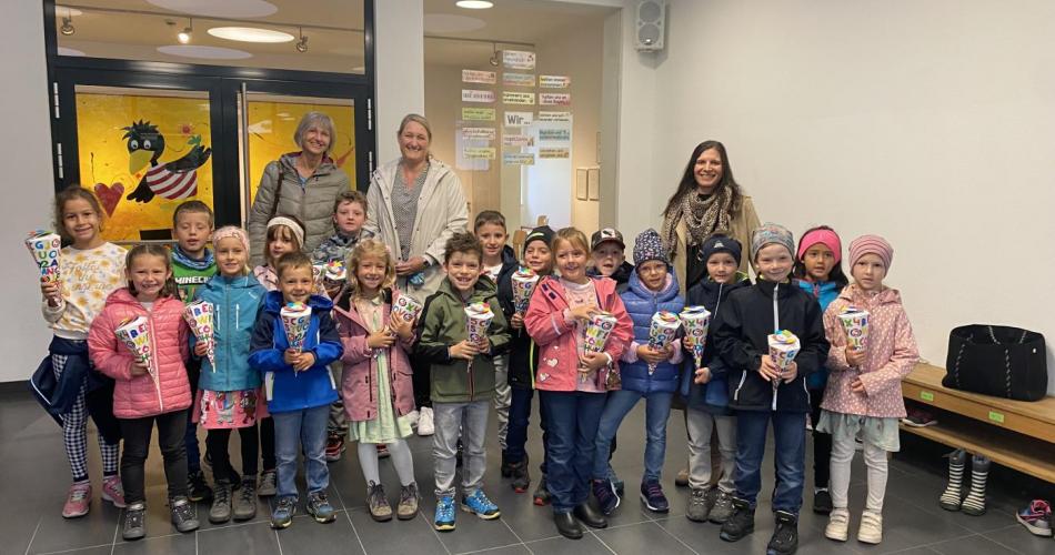 Unser stolzen Erstklässler