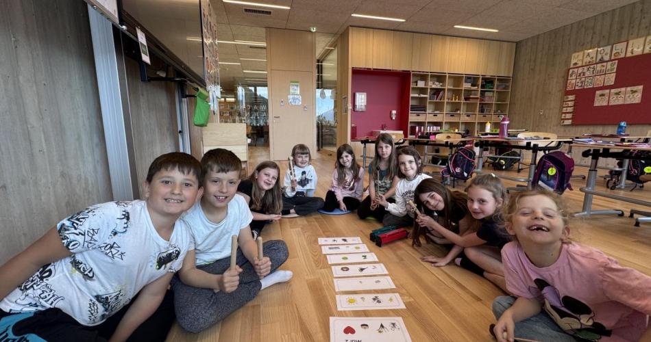 Wir lassen den Frühling erklingen.